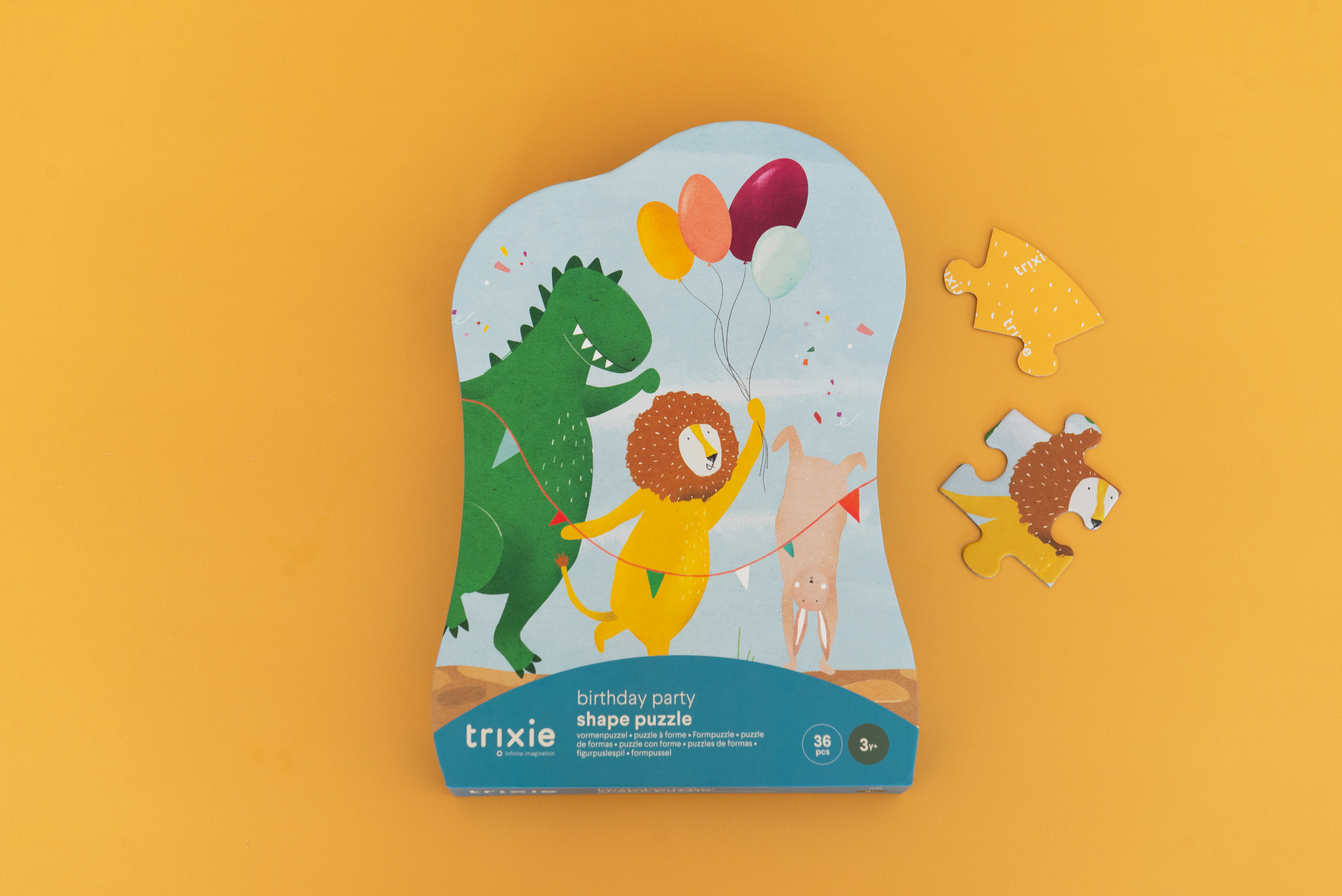 Formpuzzle - Geburtstagsparty - 36 Teile